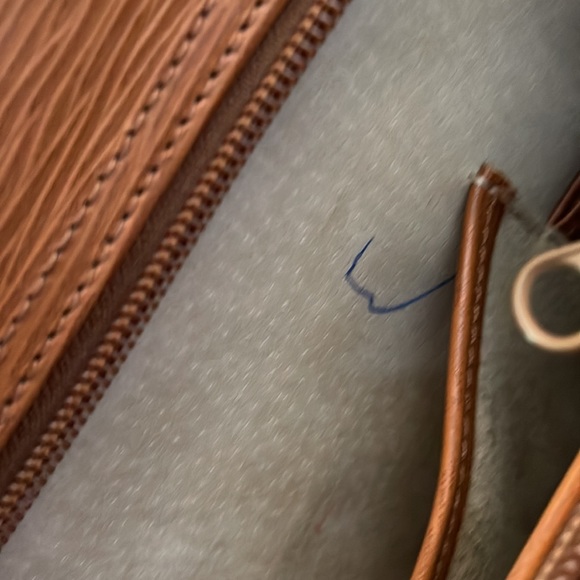 HCL Germany Vintage Bowler Frame Shoulder Bag Cognac color brown/tan - Picture 14 of 16